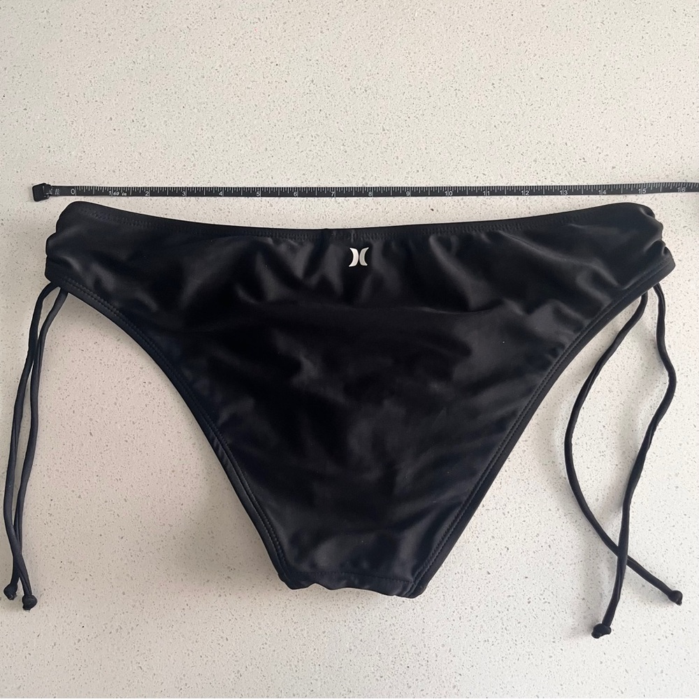 brand new full coverage side tie Hurley swim bottoms